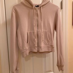 Brandy Melville Zip-Up Hoodie